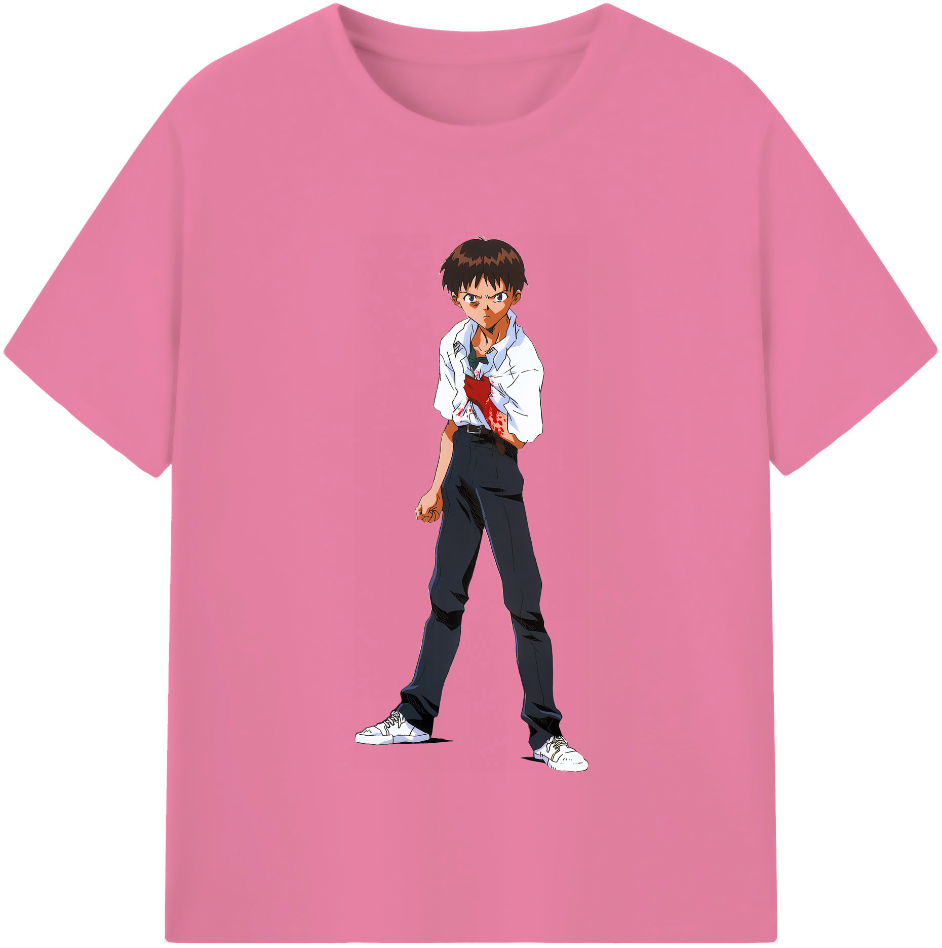（画像用） EVA 新世紀エヴァンゲリオン 綿100％半袖Tシャツ（フロントプリント）